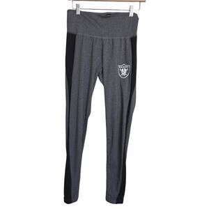 NFL Team Apparel Raiders Las Vegas Oakland Fan Gear Football Leggings